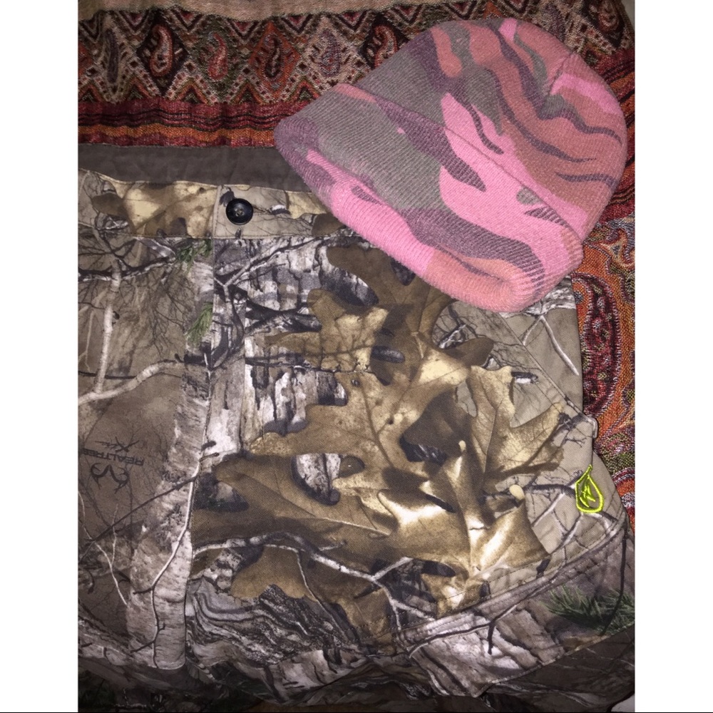 TEAM REALTREE/GW Hunting Pants with Free Beanie